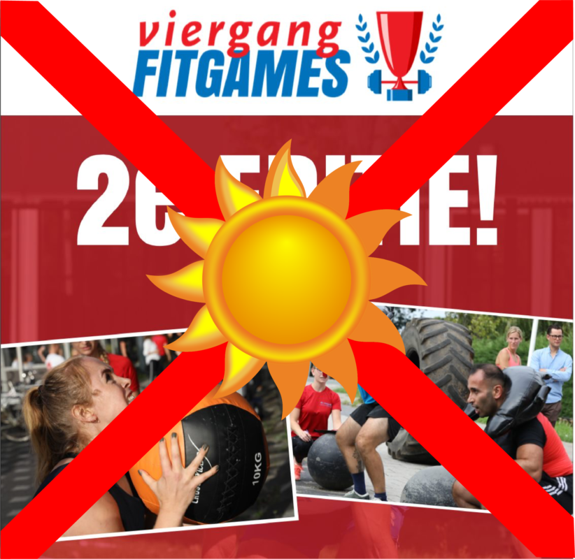 Viergang Fitgames afgelast 2019